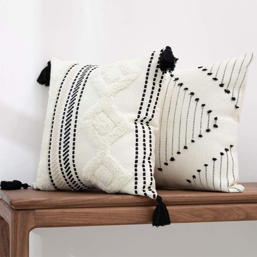 Hi-home Boho Housses de Coussin