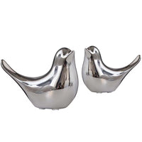 Moaobooh - Lot de 2 statues d'oiseaux