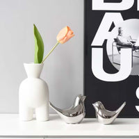 Moaobooh - Lot de 2 statues d'oiseaux