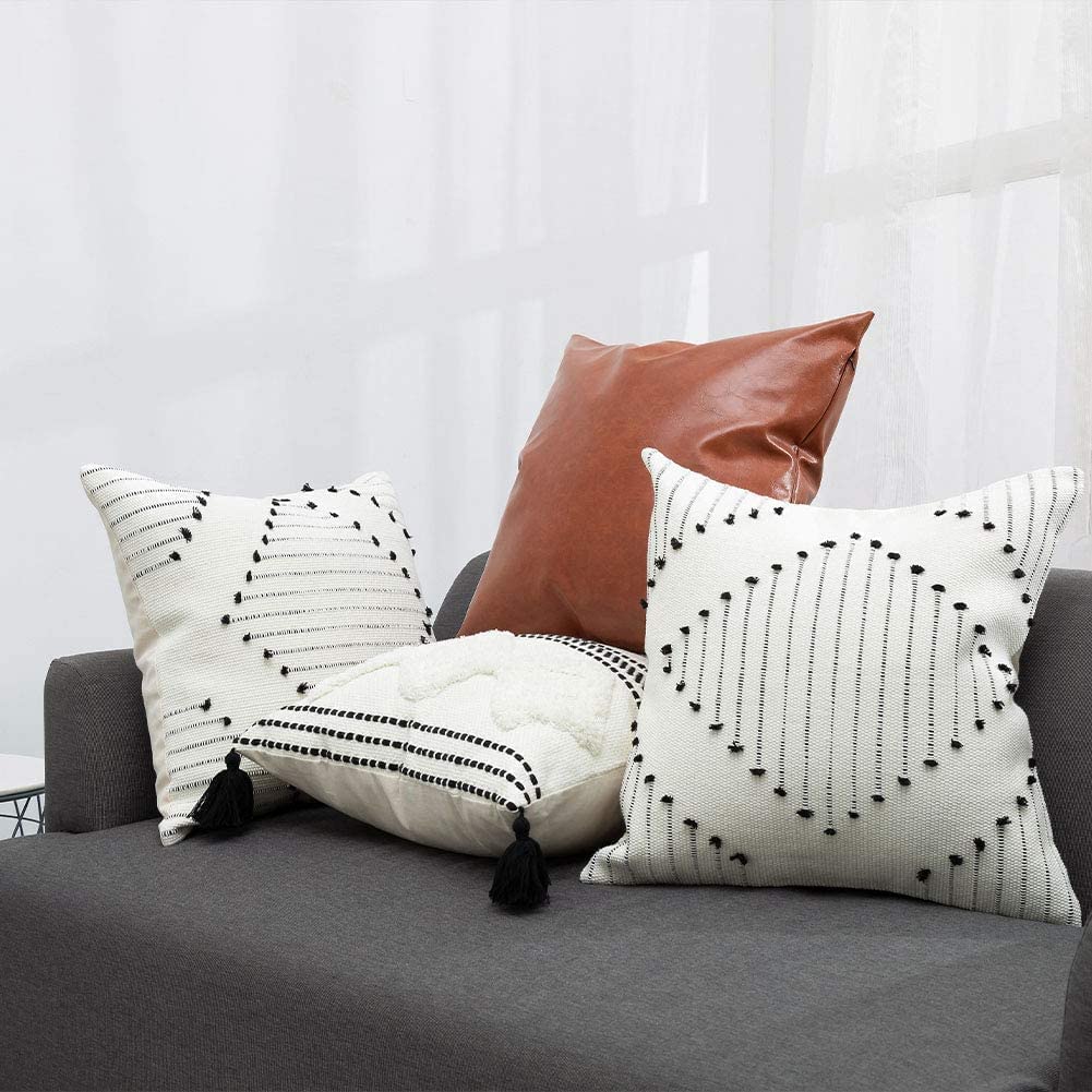 Hi-home Boho Housses de Coussin