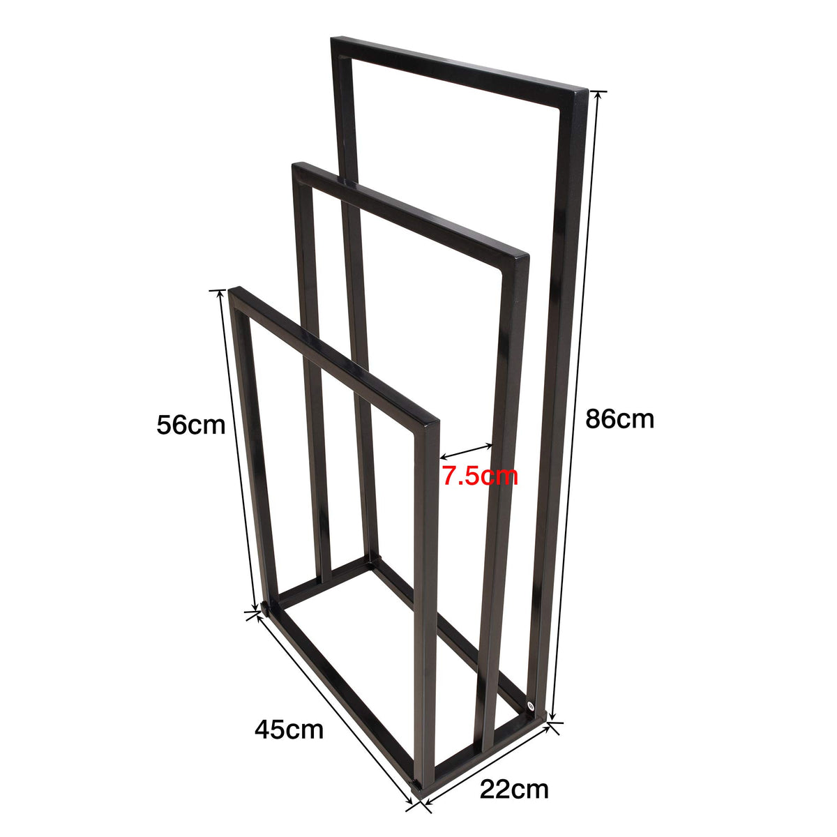 JURMERRY Porte-Serviettes sur Pied