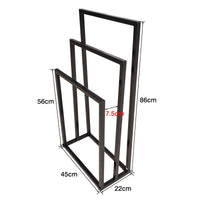 JURMERRY Porte-Serviettes sur Pied