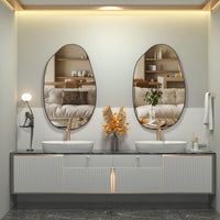 CASSILANDO Miroir Mural irrégulier