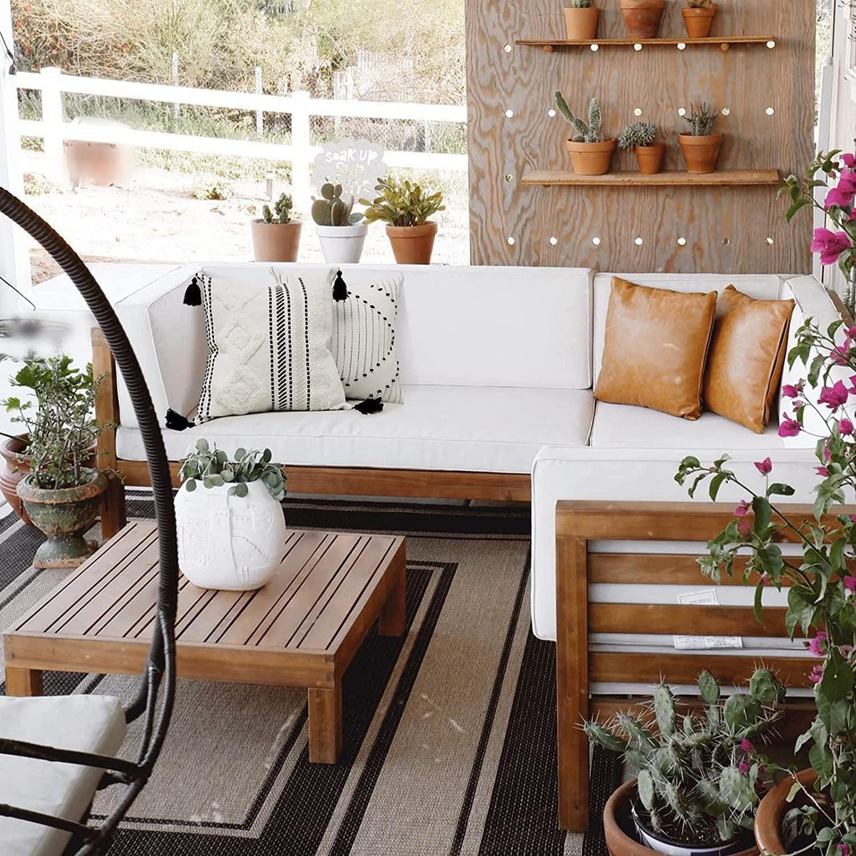 Hi-home Boho Housses de Coussin