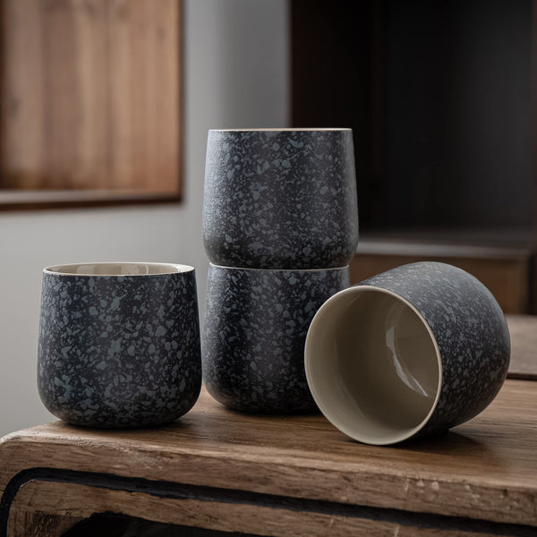 TEANAGOO Tasse à thé en céramique 4 pièces