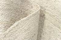 HAMID - Tapis Jute Naturel Ivoire Rond