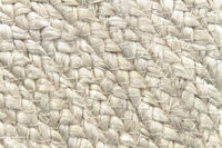 HAMID - Tapis Jute Naturel Ivoire Rond