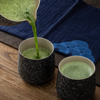 TEANAGOO Tasse à thé en céramique 4 pièces