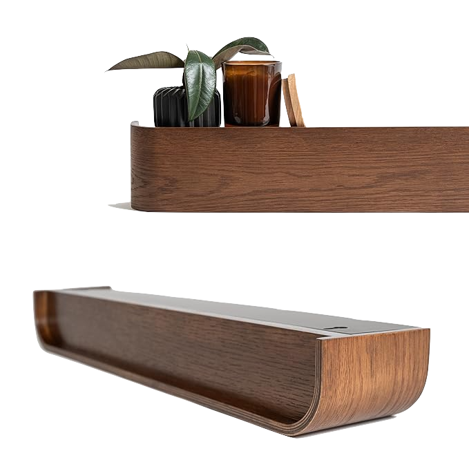 Kazai - Porte-Manteau Mural Bois 'Toke'