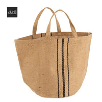 J-Line Sac de plage en toile de jute